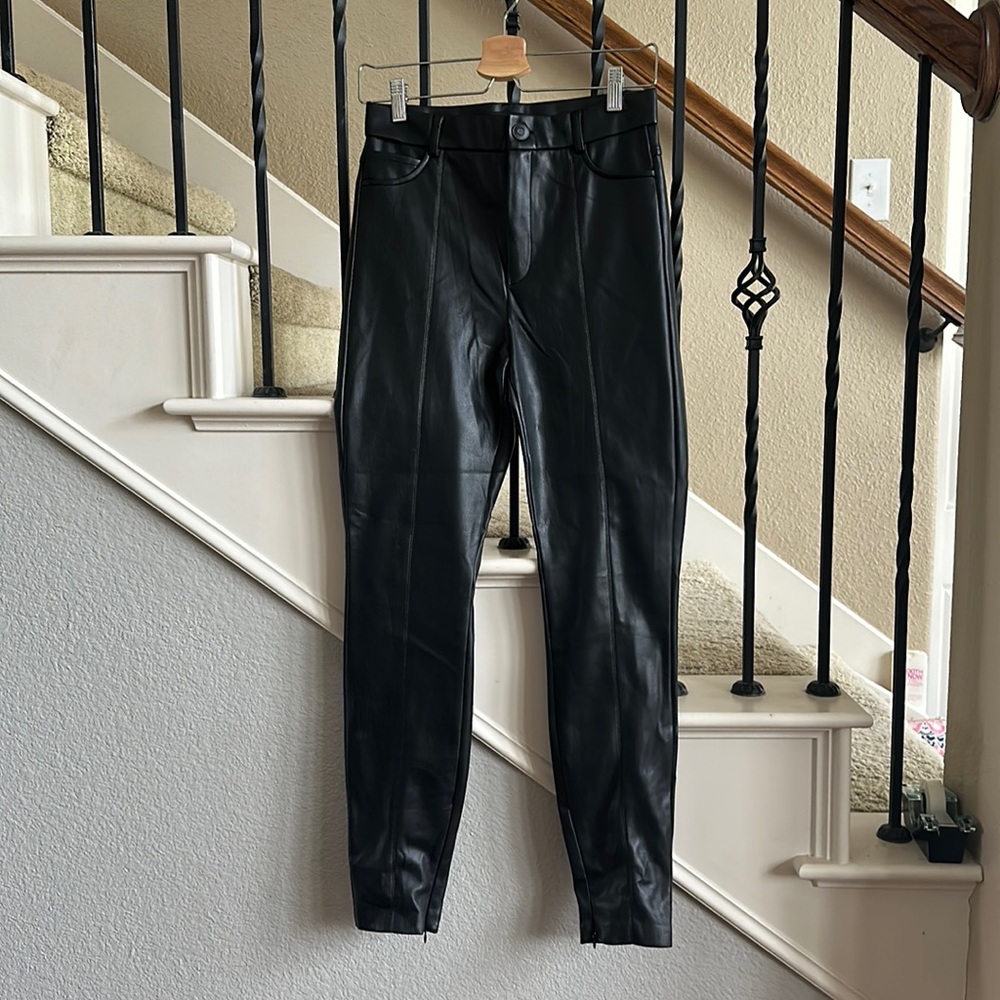 Zara leather pants